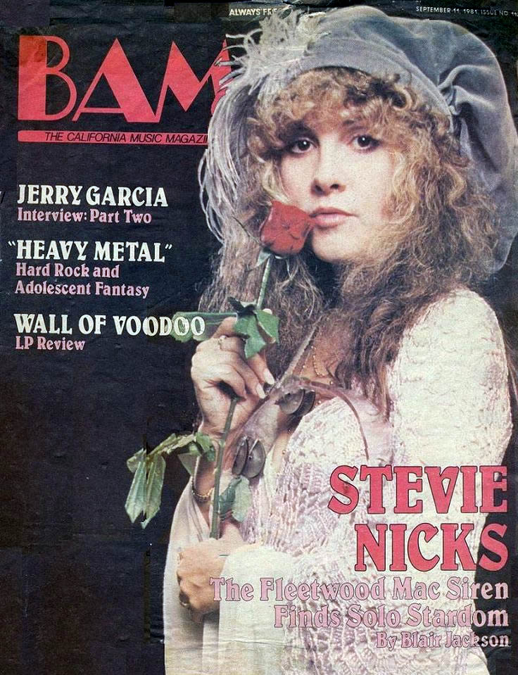 Stevie Nicks: The Fleetwood Mac Siren Finds Solo Stardom | BAM Magazine |  Fleetwood Mac &amp; Lindsey Buckingham articles from the UK and around the  world…
