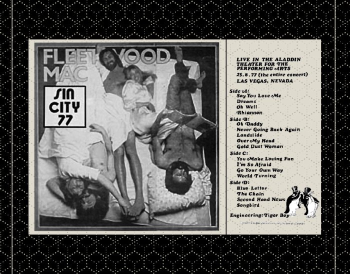 Fleetwood Mac Sin City 77 ins-rear