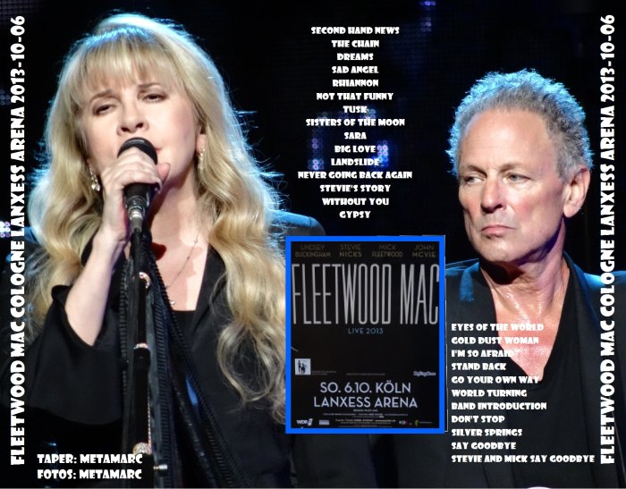 2. Fleetwood Mac Cologne 2013 BACK