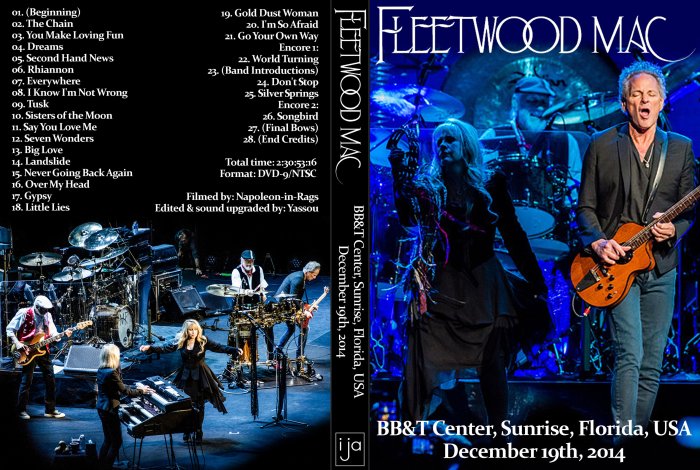 Fleetwood Mac 2014-12-19 BB&T Center, Sunrise