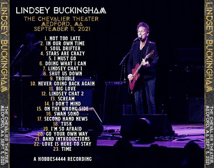 Lindsey Buckingham Medford, MA 2021-09-11-rear