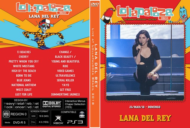 Lollapalooza 2018 Brazil DVD