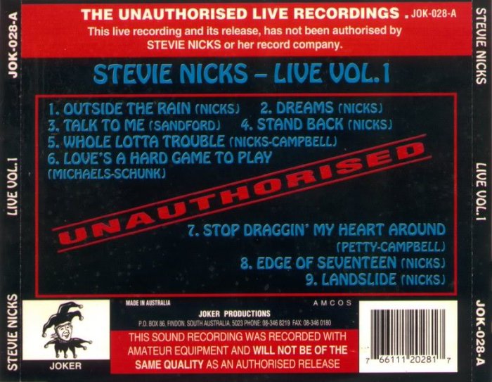 StevieNicks-LiveVol-1